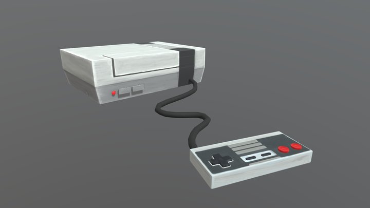 NES 3D Model