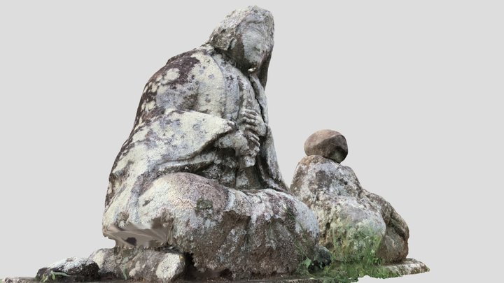 伊豆の国市下白岩の道祖神さんたち 3D Model