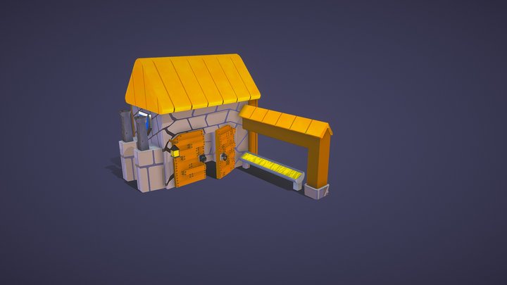 Little Stable 3D Model