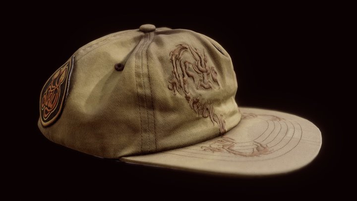 HUF Cap 3D Model