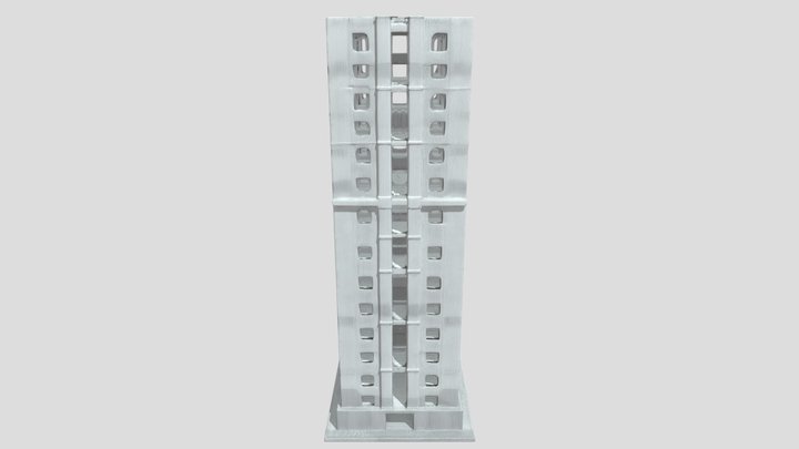 Empty Apartment 3D Model