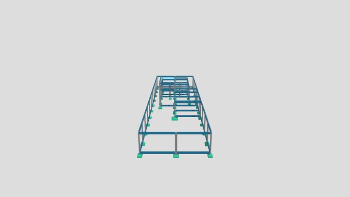 3D ESTRUTURAL COMPLETO 3D Model