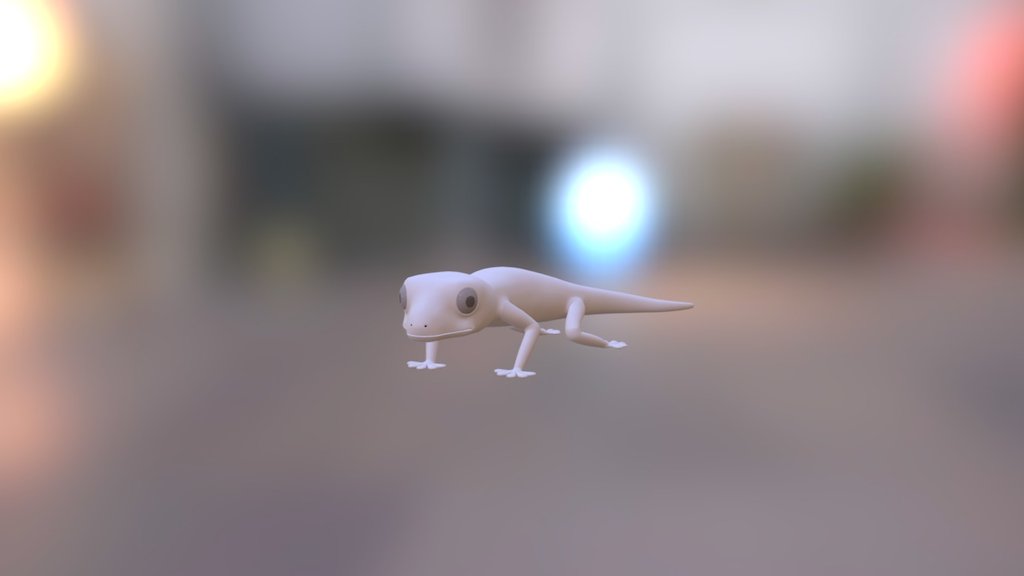 Gecko - 3D model by Paul Cruse (@paulcruse) [4af9ece] - Sketchfab