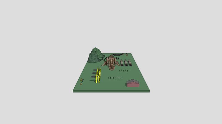 Train_tableobj 3D Model