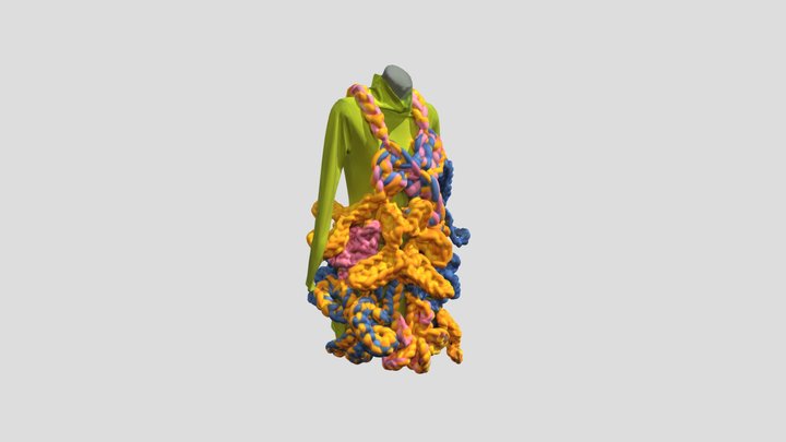 Gradfest Fashion #14 3D Model