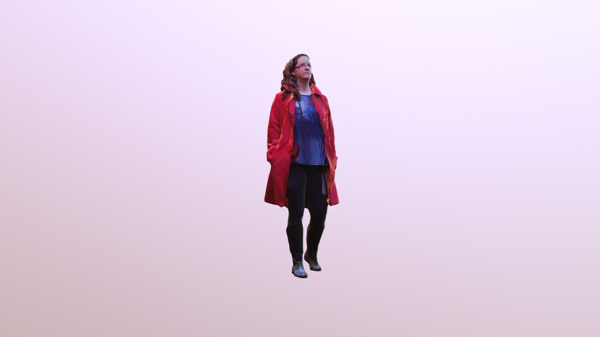 Red Coat Animated FBX