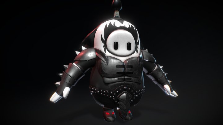 Gene Simmons | Fall Guys [Custom Skin] 3D Model