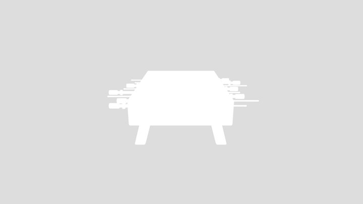 Table Soccer – Modelo 3D gratuito STL