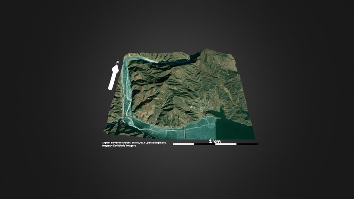 北京长城（河北村-鹿皮关） – Modelo 3D gratuito STL