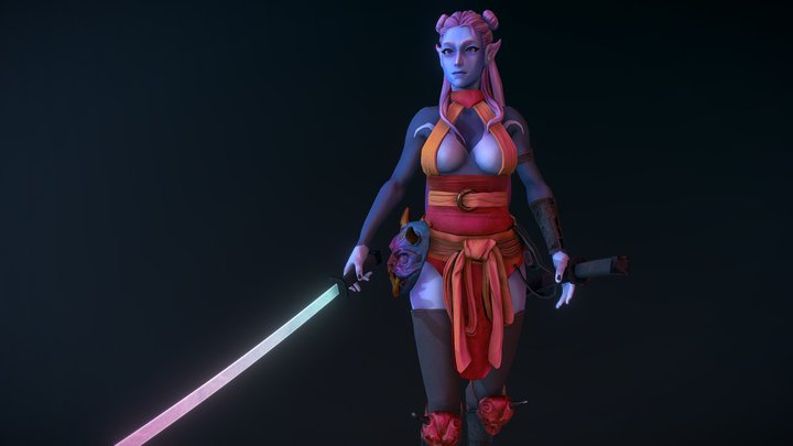 Akane 3D Model