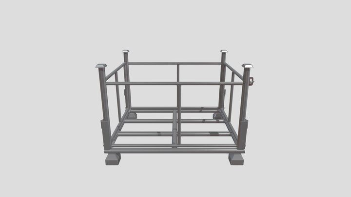 20230410包9小转运筐 3D Model