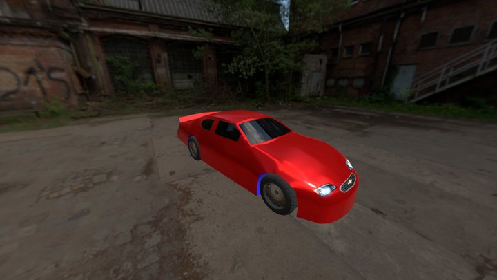 Nascar 3D Model