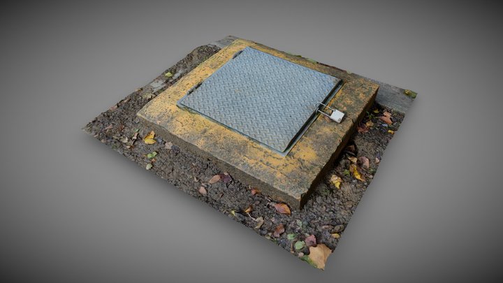 Manhole 01 3D Model