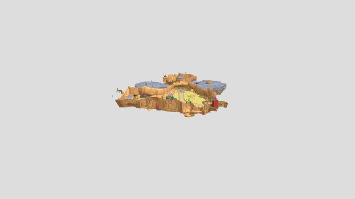 boom karts gold rush – Modello 3D gratuito STL