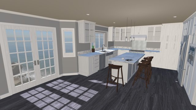 Scotchbrook Kitchen 3D Model