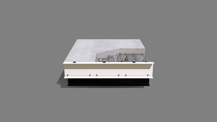 Steel Deck 3D Model