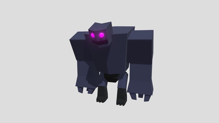 Golem [Low poly] 3D Model