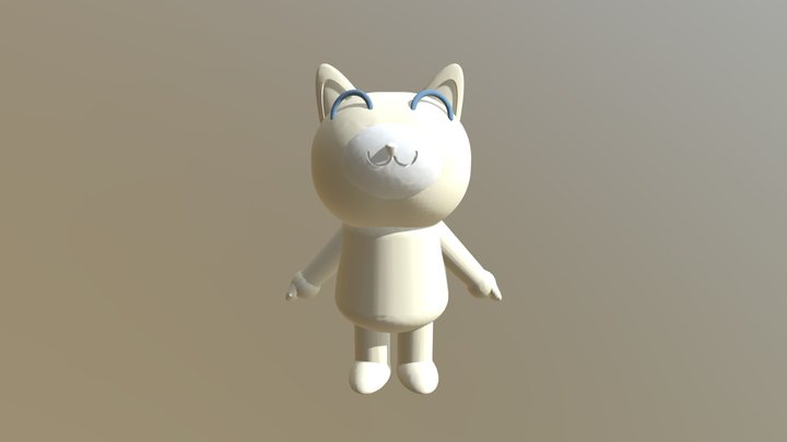 貓 3D Model