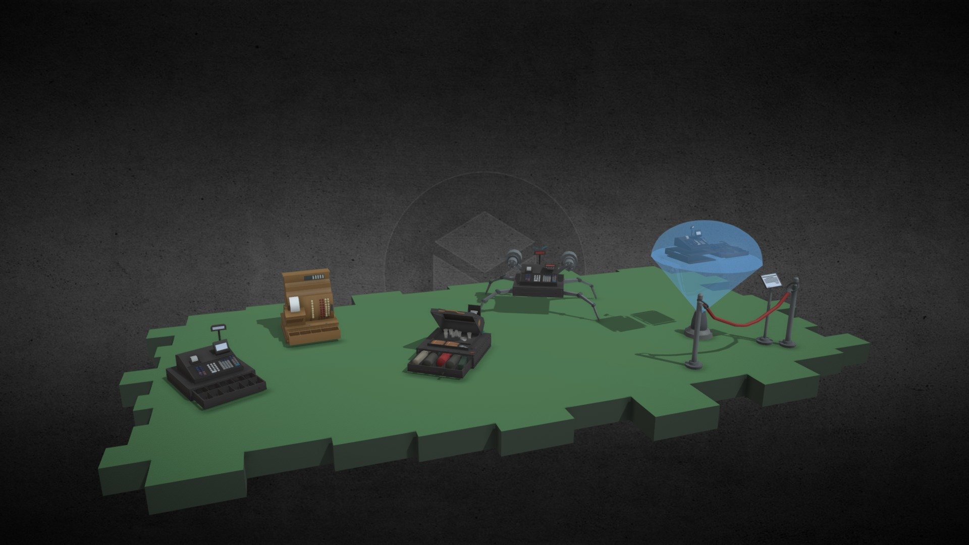 Cash register (variations)