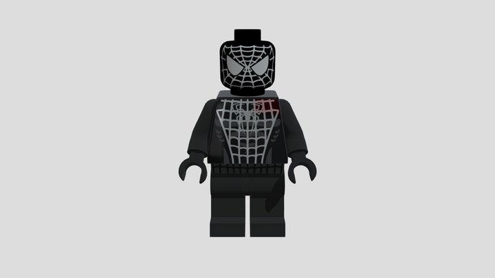lego-spider-man-symbiote (1) 3D Model