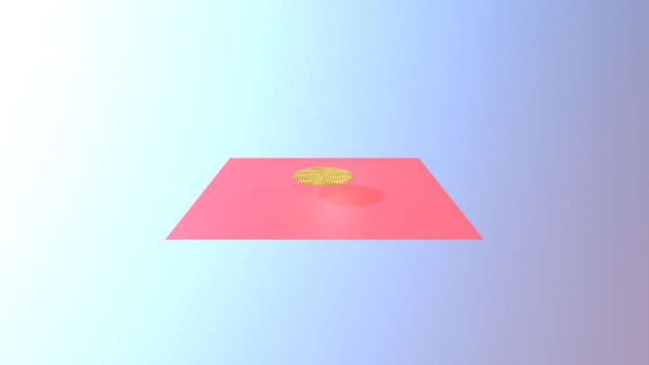 Sunflower-pattern 3D Model
