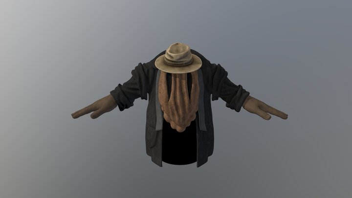 Little Nightmares - The Ferryman 3D Model