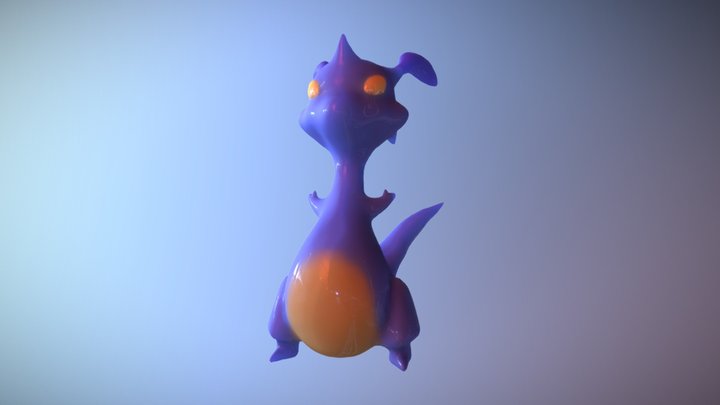 alien dragon 3D Model