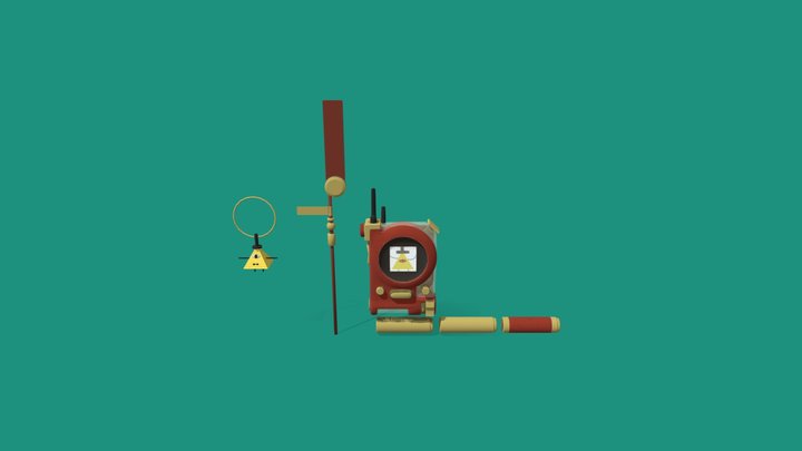 Tamagotchi Gravity Falls 3D Model
