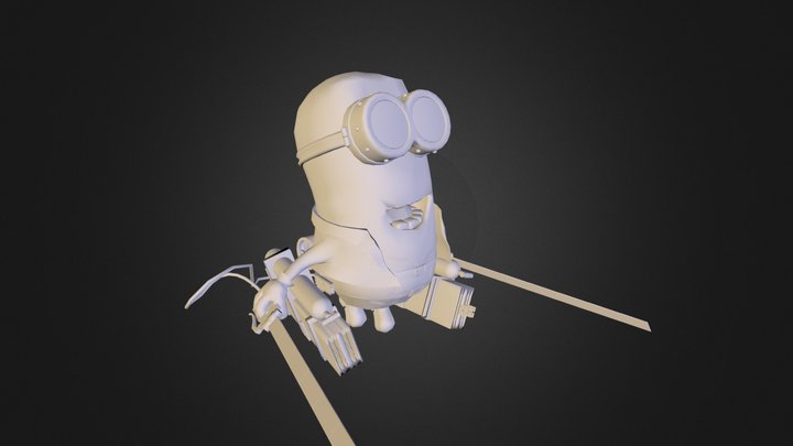 recon corps minion.obj 3D Model