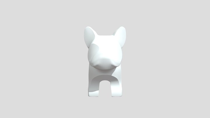 LEGO Bulldogfig 3D Model