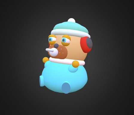 Doggy Baby 3D Model
