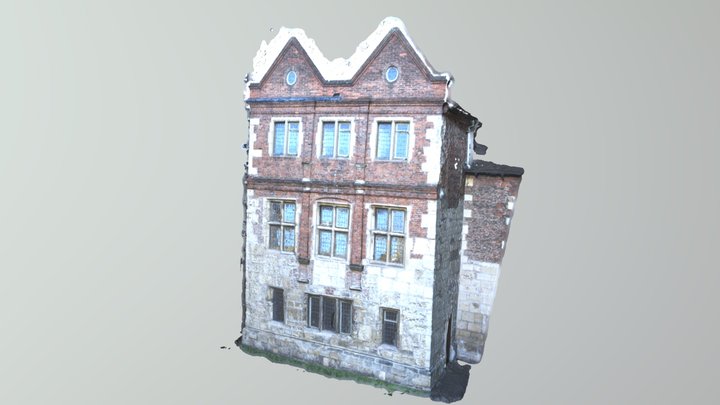 King's Manor Central North block 3D Model