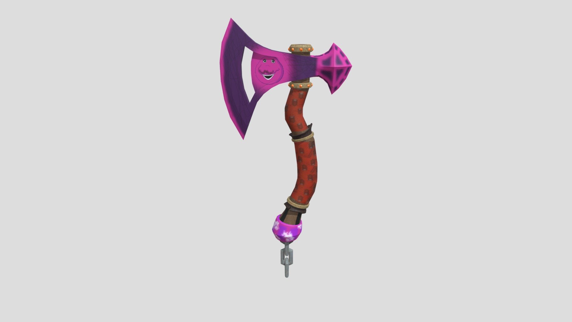 The Barney Sapphire Axe