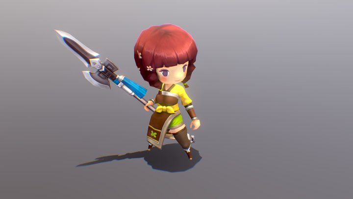 W2_stand 3D Model