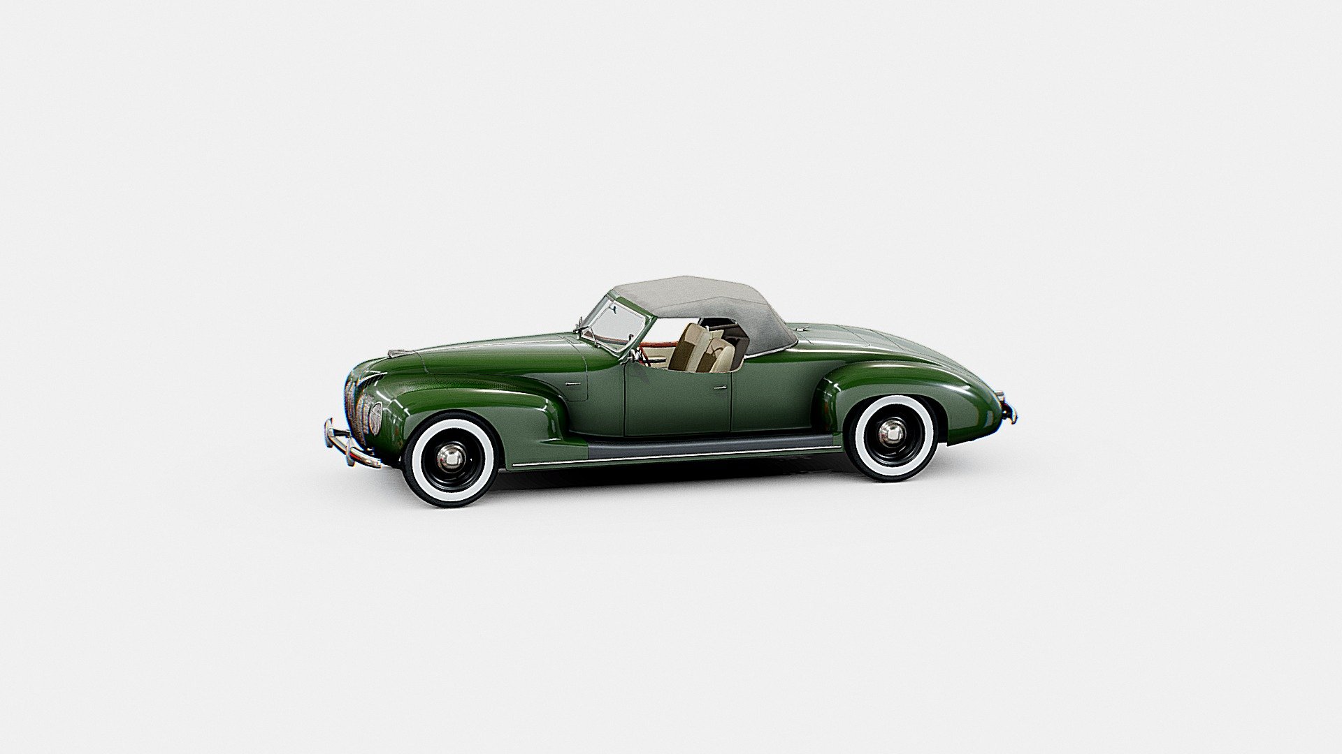 ZIS 101A Sport 1938 | www.vecarz.com — Sketchfab embed 3D viewer