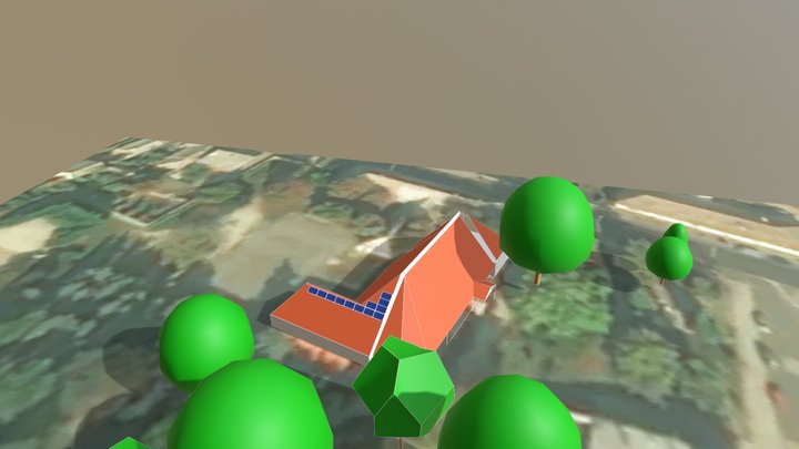 Lábatlan_Gerenday_Közösségi_Ház 3D Model