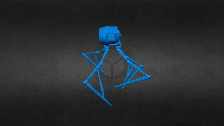 Spider Drone 3D Model