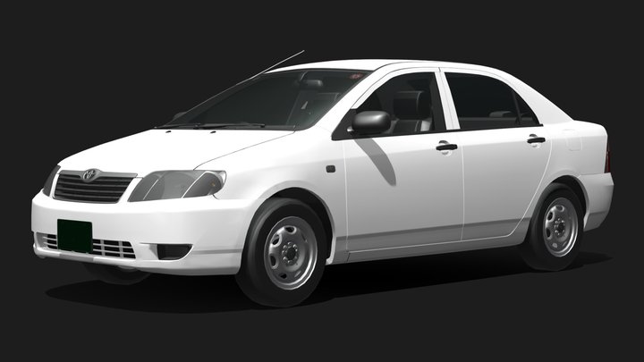 2005 Toyota Corolla X Assista Package – Free 3D Model STL
