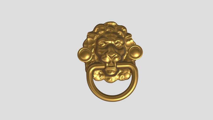 elvis lion 3D Model