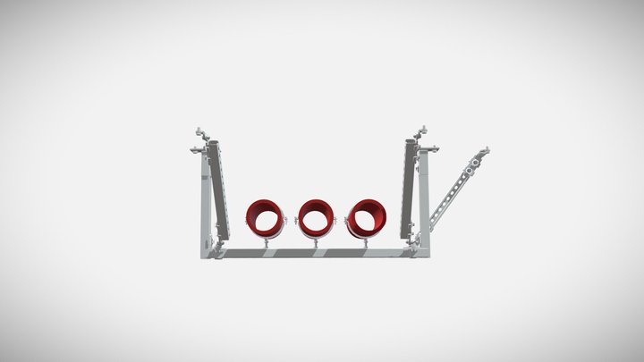 Staffaggio d’impianti – Varifix® - Montaggio 04 3D Model