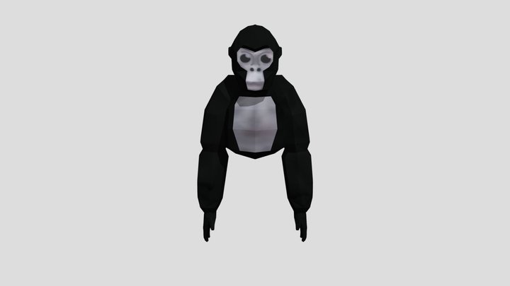 Old gorilla tag player model (UNUSED) 3D Model