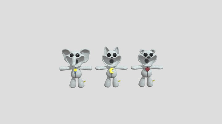 Smiling-critters-clean 3D Model