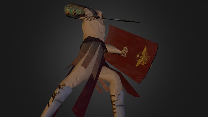 Gladiator 3D Model