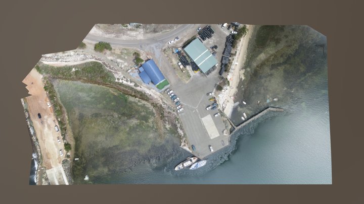 American River Wharf 3D Model