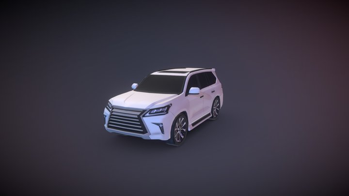 Lexus LX 570 3D Model