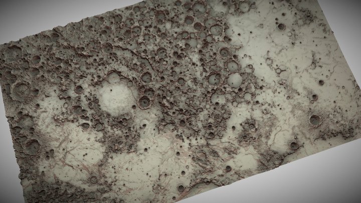 Apollo landing sites (VE20x) – Free 3D Model STL