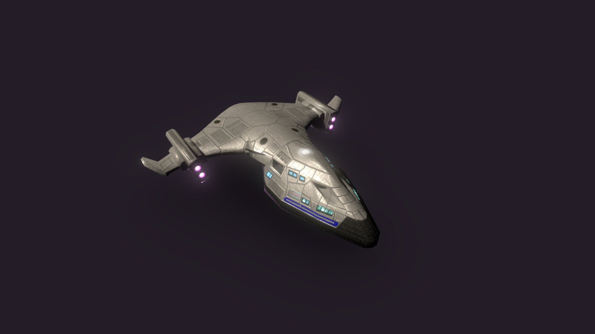 Challenger class UN frigate - 3D model by Sol (@SolFenty) [4b0d7c9 ...