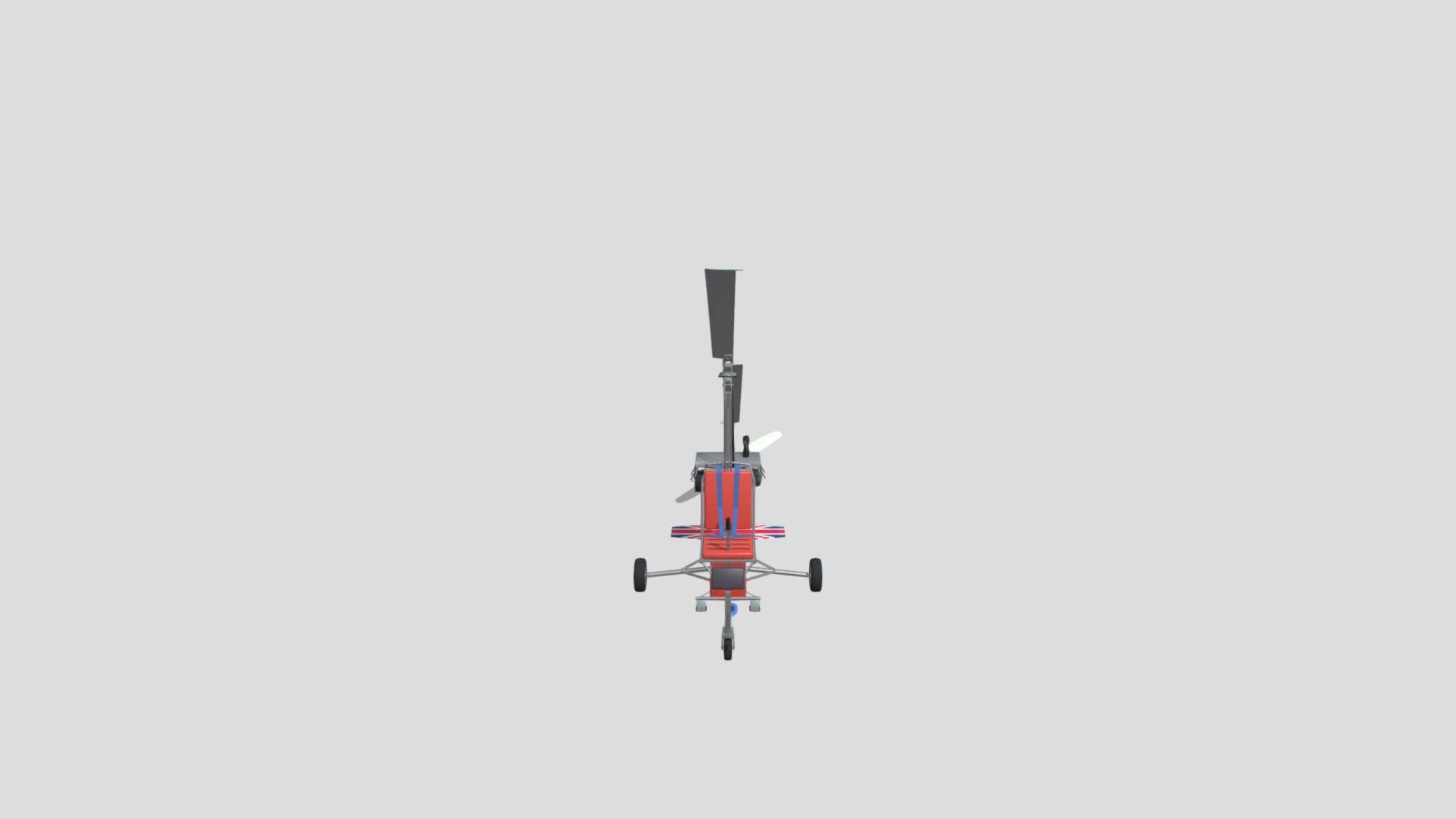 Bensen B-8M Gyro-Copter - Download Free 3D model by mgg8 [4b0d933 ...