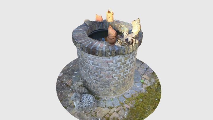 Well in spring (Scaniverse scan) 3D Model