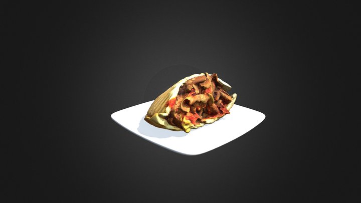 Kabab Brush 3D model 3D printable